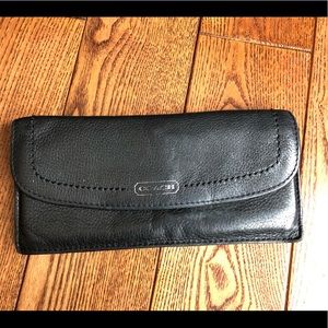 Coach leather wallet